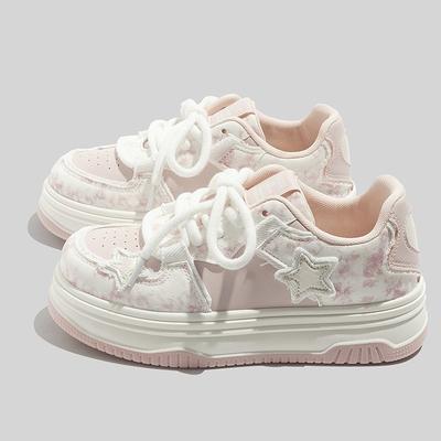 Plateau-Schuh mit dicker Sohle, Neuer Stil für Damen, Modische und vielseitige Freizeitschuhe