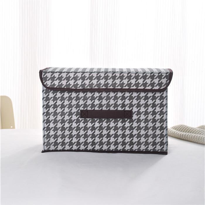 Large Capacity Foldable Non-Woven Fabric Storage Bin for Home Organization