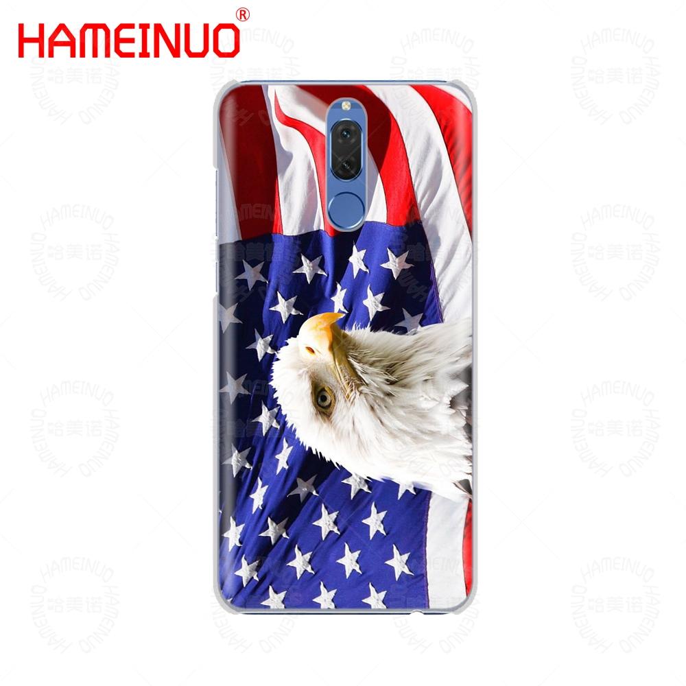 

Чехол для телефона Eagles Flag of United States American для Huawei NOVA 2 2S 3e PLUS LITE p smart 2018 Enjoy 7s mate 7 8 9 10 pro NOVA