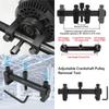 Pulley Remove Tool Adjustable Crankshaft Pulley Kit 1set Universal Hex Allen Key Car Repair Tool Power Steering Pump Repair Kit
