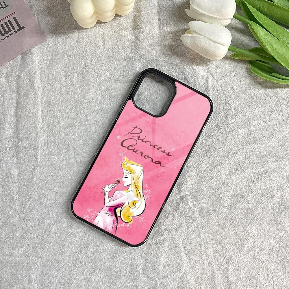 Sleeping Beauty Aurora Phone Case for Iphone 16 15 14 13 12 11 Pro Max Mini 8 Plus Se Xr X Xs Fundas Shell PC+TPU Cover