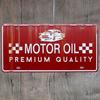 Retro Car 2D Metal Sign, Aluminum Wall Decor 15x30cm