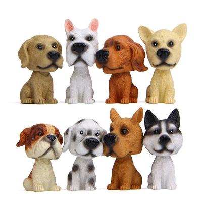 Cartoon Bobblehead Dog Car Ornaments – 8 Styles for Car Interiors