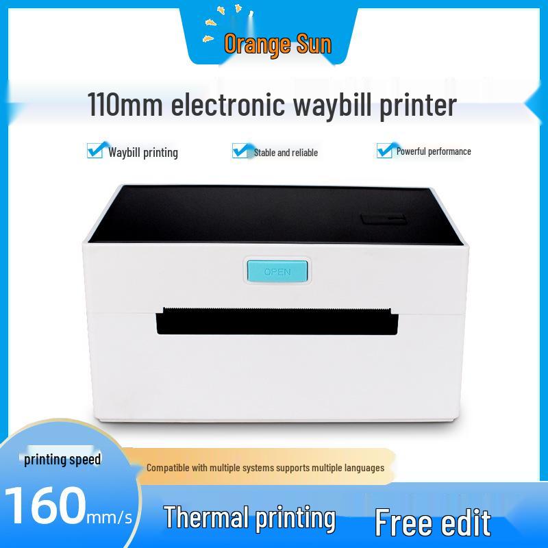 4-inch Thermal Barcode Label Printer for Self-adhesive Waybills