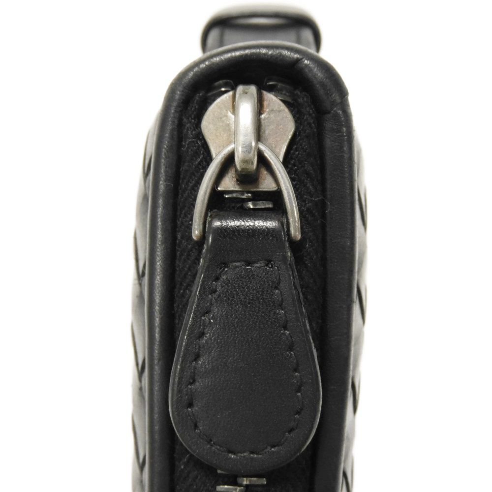 Used 11897 Organizer VN Document Case 169730 V4651 1000 7940 Black Travel Case Intrecciato Nero Men's from Japan