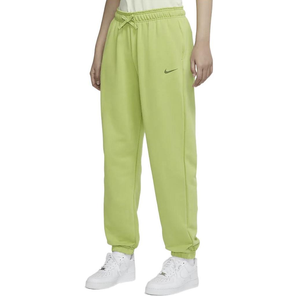 Nike Sportswear French Terry Joggers with Cuff Women Bottoms Bright-Green DZ6303-332