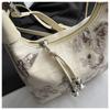 Butterfly Hanfu Embroidery Handbag Sequin Shoulder Bag Portable Cheongsam Bag  Women