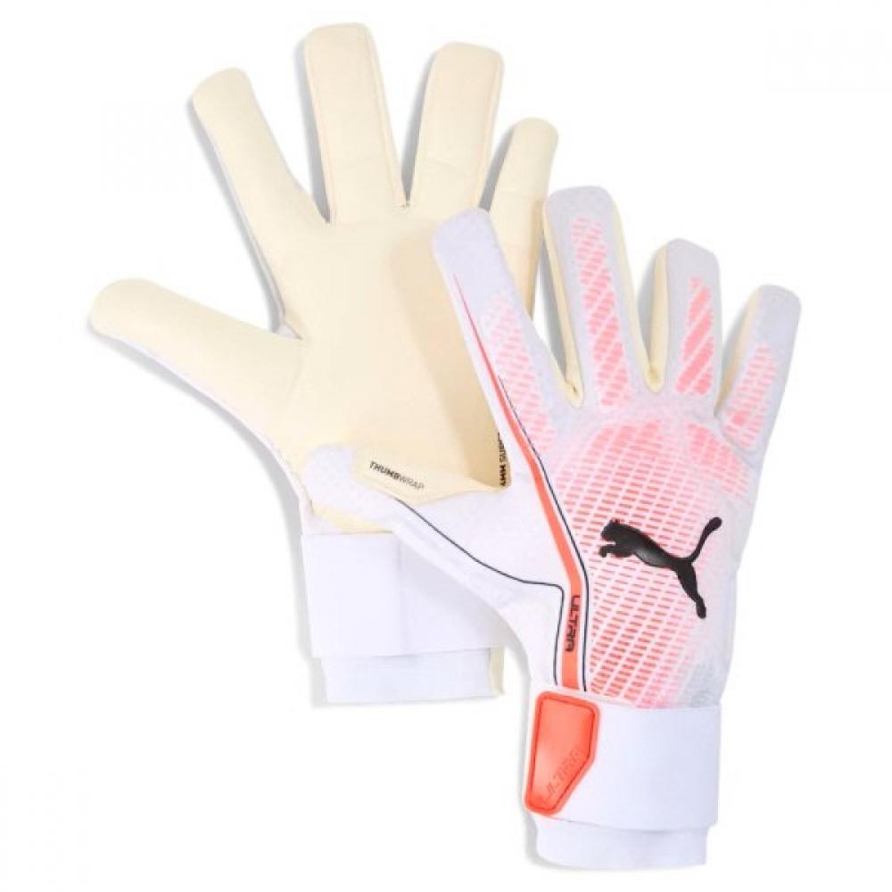 Puma Ultra Ultimate Hybrid Goalkeeper Gloves 041948 06 06 PUMA White/No. 9