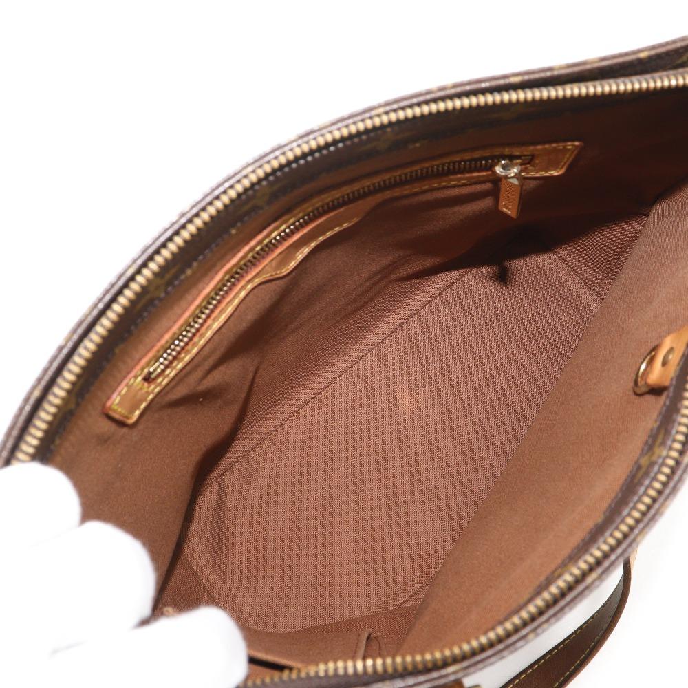 LOUIS VUITTON Hippo piano Tote Bag M51148 Brown Monogram canvas Women Used