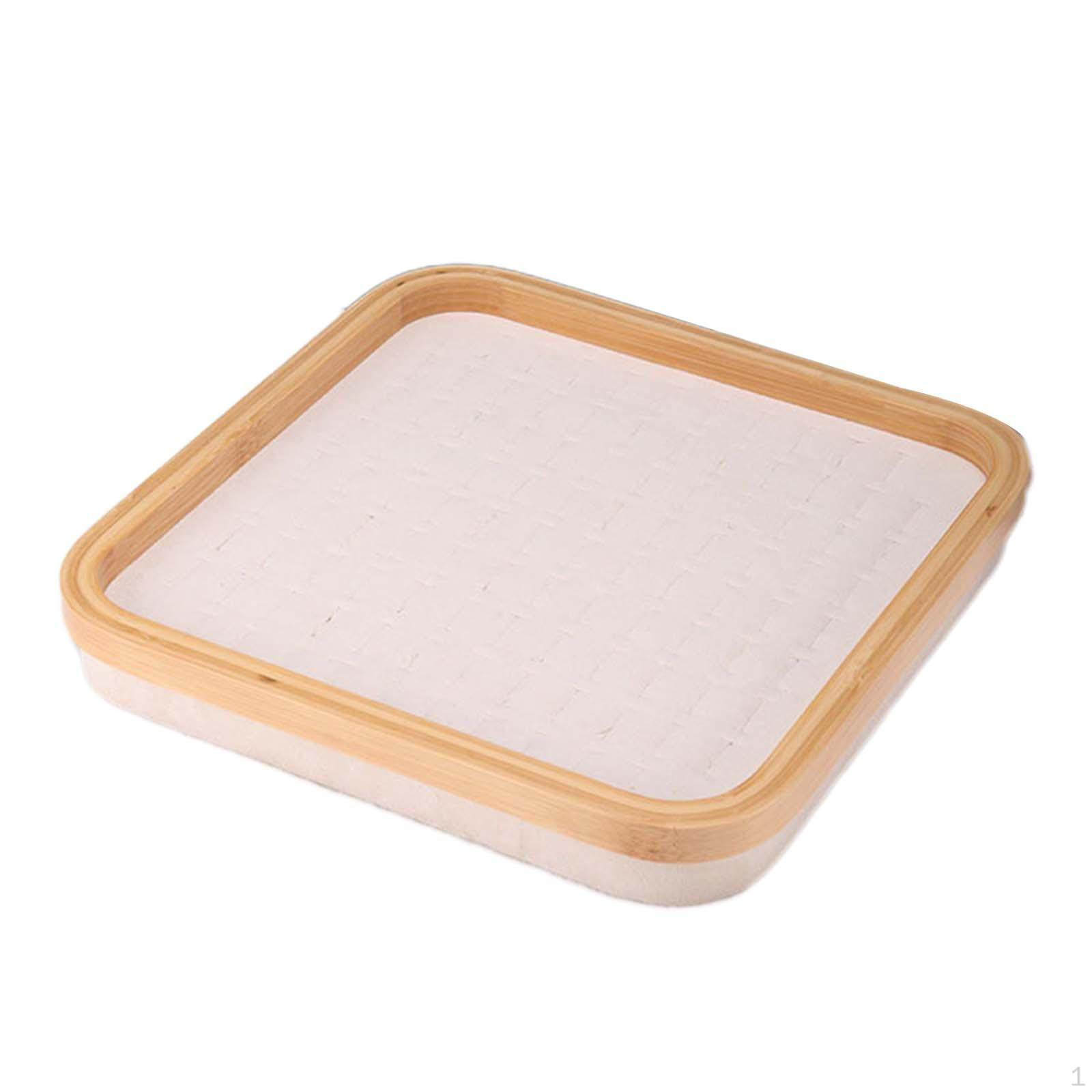 Органайзер для ювелирных изделий, витрина, ожерелья, подвески, браслеты, лоток, кольцо для бежевый