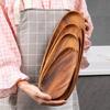 Acacia Wood Irregular Snack Serving Tray