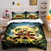 Character with Glowing Swirls. Bedding Sets Duvet Cover Sets Duvet Covers Pillowcases(1 * Duvet Cover 2 * Pillowcases Without Duvet Insert)