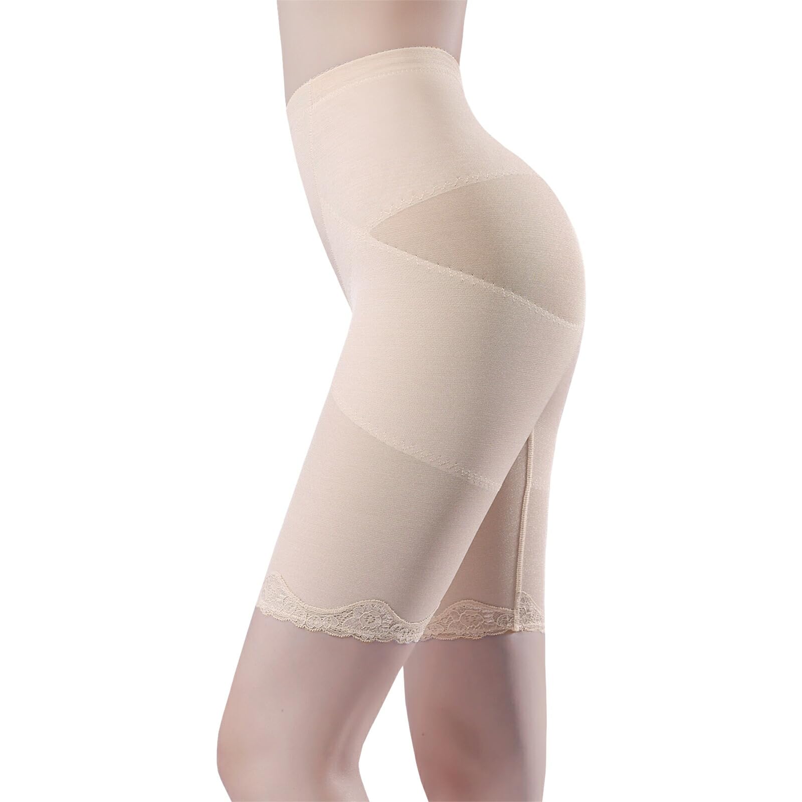 Pelvic Stabilizing Nude [ENYA-KARIN] Enya-Karin Butt-Shaping Girdle, Beige, L/LL
