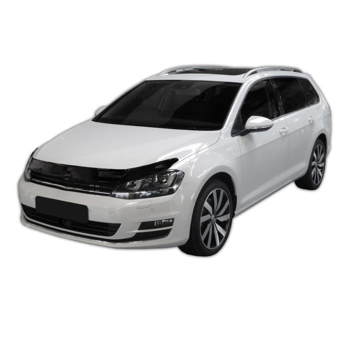 Hood Deflector - SCOUTT - Volkswagen Passat B8 - ABS Plastic - Easy Installation - Black