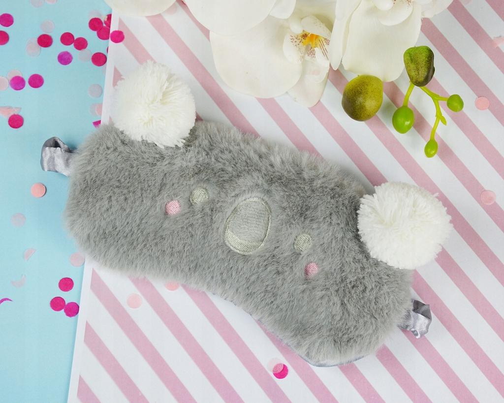 Slaapmasker pluche koala verjaardagscadeau voor vrouw