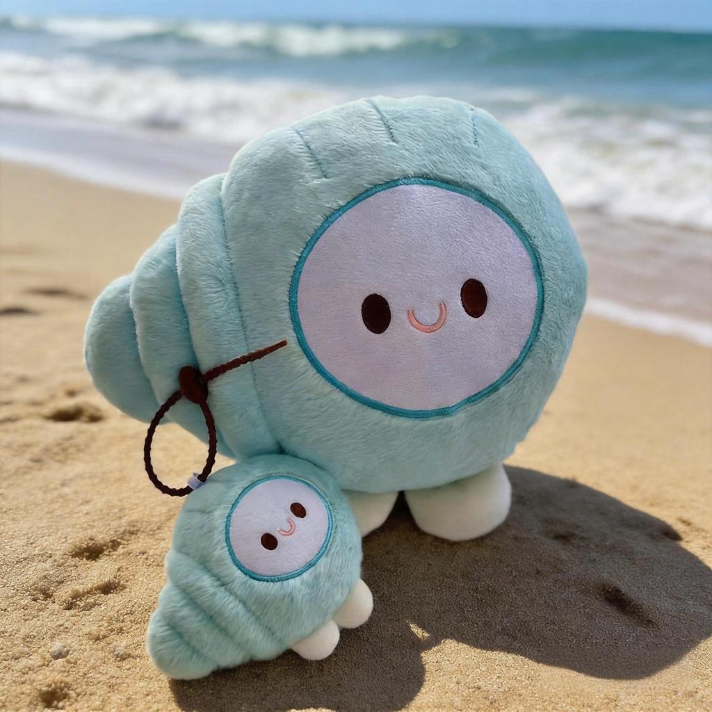 1530Cm Kawaii Zee Knuffeldier Zachte Schelp Zeester Kreeft Garnalen Zeekomkommer Gevulde Pop Sleutelhanger Kussen Kinder Verjaardagscadeau