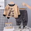 Kids Casual Long-Sleeve Set, Comfortable Daily Wear Outfits