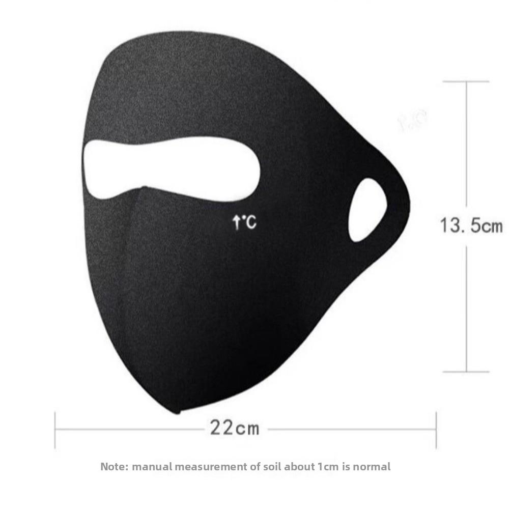 Traceless Riding Mask Thickened Face Veil New Facial Gini Outdoor Riding Skiing
