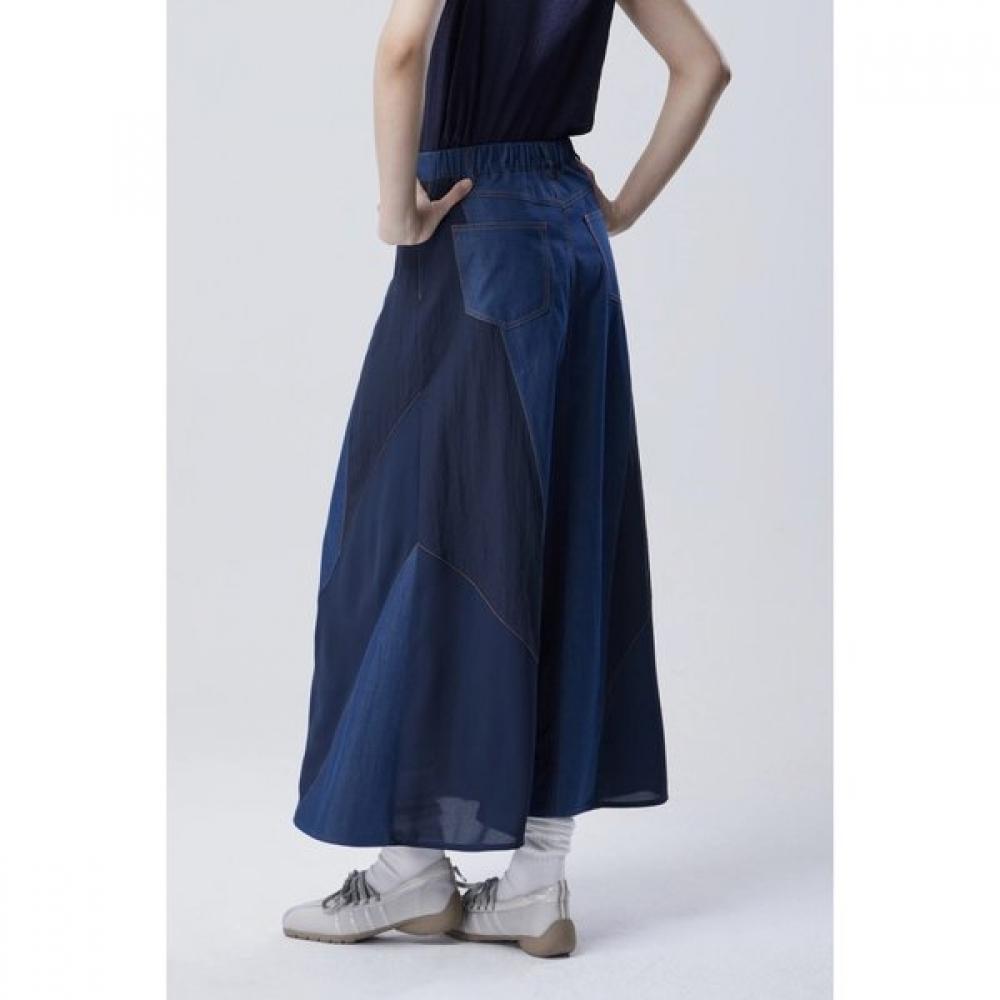 Benetton Block Stitch Skirt Bask93631