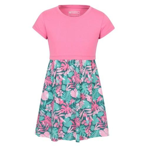 Mountain Warehouse Girls Petal Leaves Midi Dress