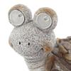 Animal Garden Statues, Solar Powered Lights for Outdoor Patio Yard Decorations - Owl / Turtle