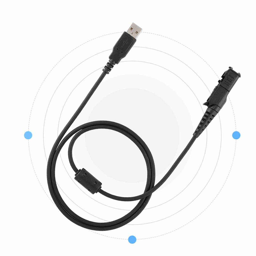 USB Programming Cable for Motorola Portable Radio DEP550 DEP570 DP2000 Walkie Talkie Accessory
