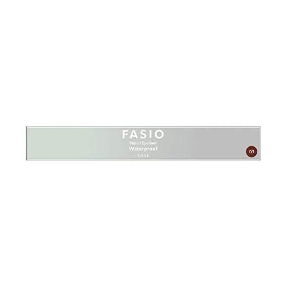 FASIO Pencil Eyeliner 03 Burgundy Brown 0.1g