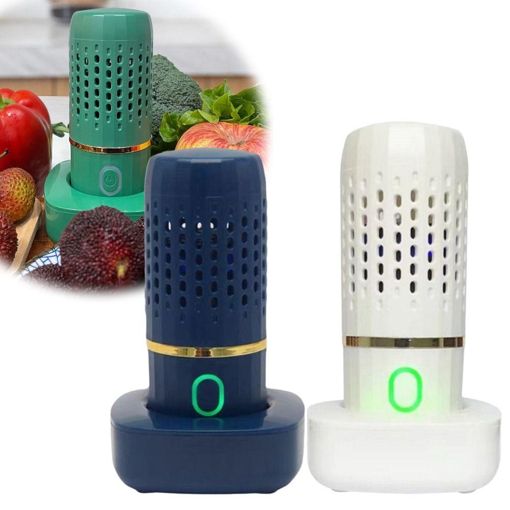 Mini Food Cleaner Wireless Vegetable Cleaning Machine Multifunctional Food Purifier  Outdoor Picnic