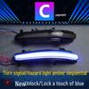Compatible with Trumpchi GAC M8/GM8/GS8/GS7: Rearview Mirror Sequential Turn Signal and Dynamic Blue Daytime Running Light
