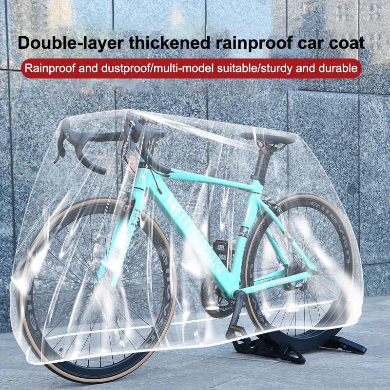 

5 шт. Велосипедная передача Водонепроницаемый дождевик Чехол для велосипеда/мотоцикла Уличный солнцезащитный чехол Чехол для горного велосипеда Чехол от пыли one size белый