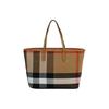Borsa a Tote in Tela a Quadri da Donna Grande Capacità Moda Spaziosa Borsa a Tracolla Tempo Libero Borsa da Spiaggia