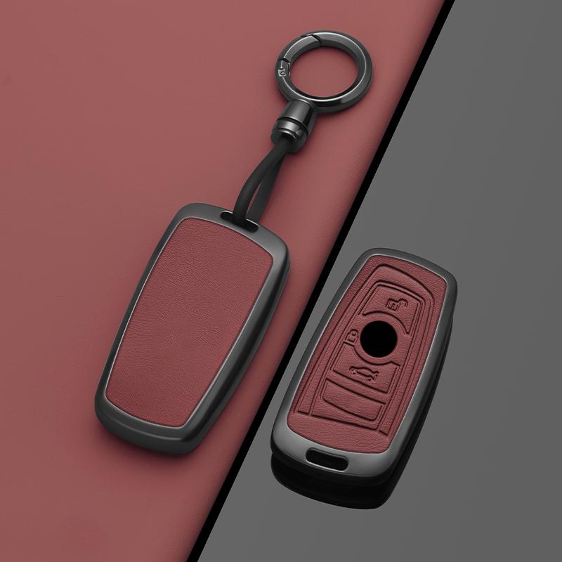 Alloy Style Car Key Case Cover Shell Fob For BMW F10 F20 F30 F34 F11 F15 F16 1 3 5 7 Series X1 X3 X5 X6 F25 F31 M3 4 Accessories