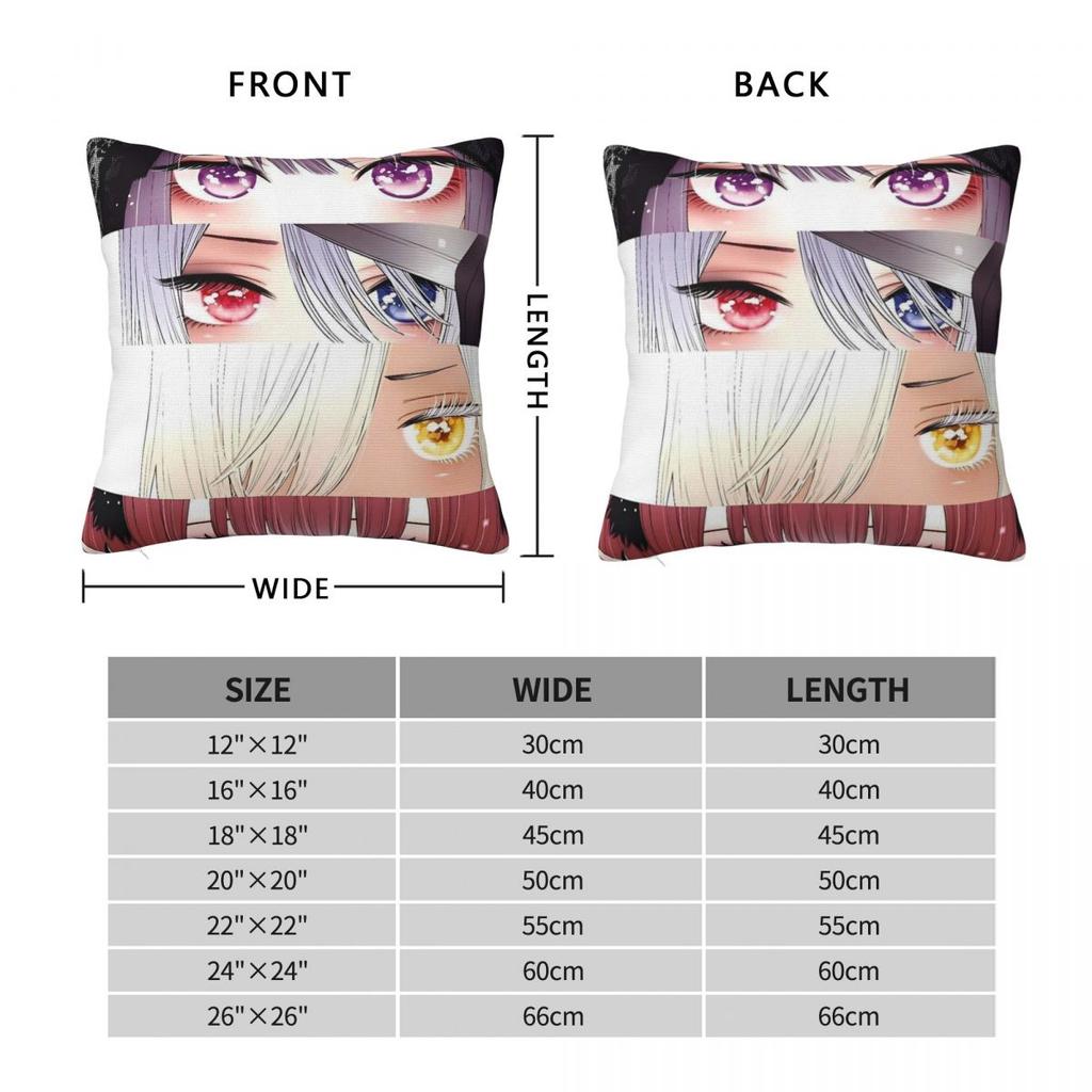 Pillow Cover My Dress Up Darling Marine Kitagawa Cushion Cover Cute Funny Pillow Case For Sofa Home Decorative Pillowcases
