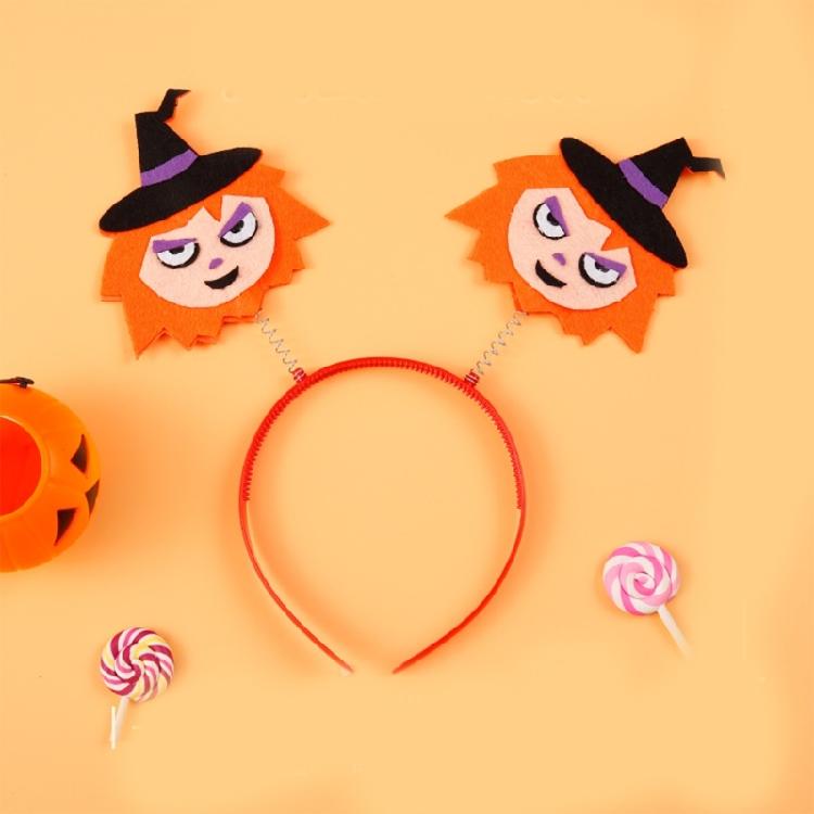 Halloween Headband Day of the Death Hairband Handmade Kits Party Gathering Toy