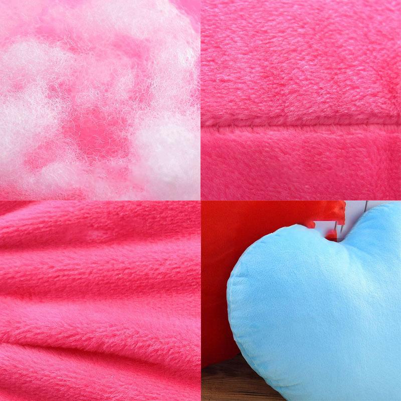 Urocza pluszowa poduszka w kształcie serca Miękka poduszka do spania Wystrój salonu Prezenty walentynkowe Wygodna poduszka miłosna Poduszka na sofę