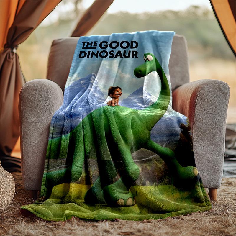 Good Dinosaur Flannel Blanket Soft Warm All-Season Throw, Design for Camping, Car Travel, Hiking Sofa, Bed, Office Perfect Gift for Parties