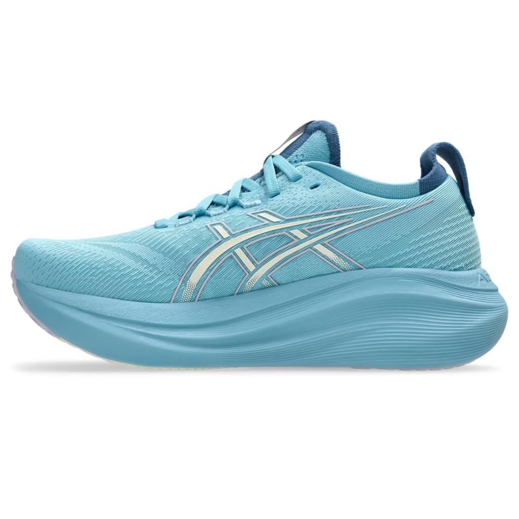 ASICS Official Store Exclusive 27 Running Size GEL-NIMBUS Women's Shoes, 23.5 E, Stillwater/Cream