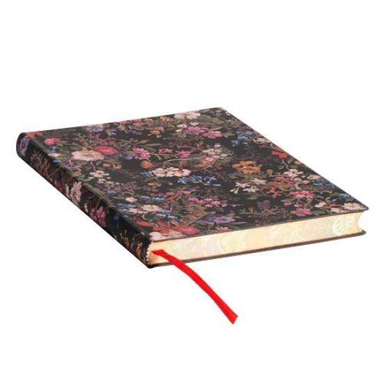 Paperblanks Paperblanks Paperblanks Notebook William Kilburn Flexis Floralia B6 Midi Lined / FB7284-3