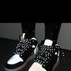 Holographic Reflective Star Shoelaces Double-sided Reflective Flat Laces Sneakers ShoeLaces