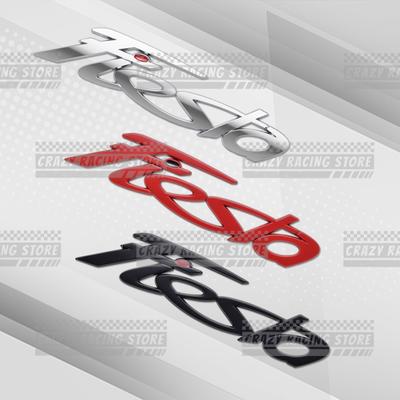 1Pc Metal 3D Fiesta Car Badges Rear Trunk Emblem Stickers Body Decals Lettering Decor Styling For MK2 MK3 MK4 MK5 ST Line