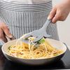 Steak Frying Spatula Clip Kitchen 2-in-1 Frying Spatula Food Clip Household Toast Omelette Clip Flip Spatula