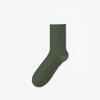 Men's Summer Lightweight Odor-resistant and Sweat-absorbing Mid-calf Socks with Mesh Ventilation, Cushioning Sole, and No Bones