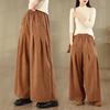 Corduroy Wide-Leg Retro Pants: Artistic, Loose, Versatile, and Comfortable Casual Wear