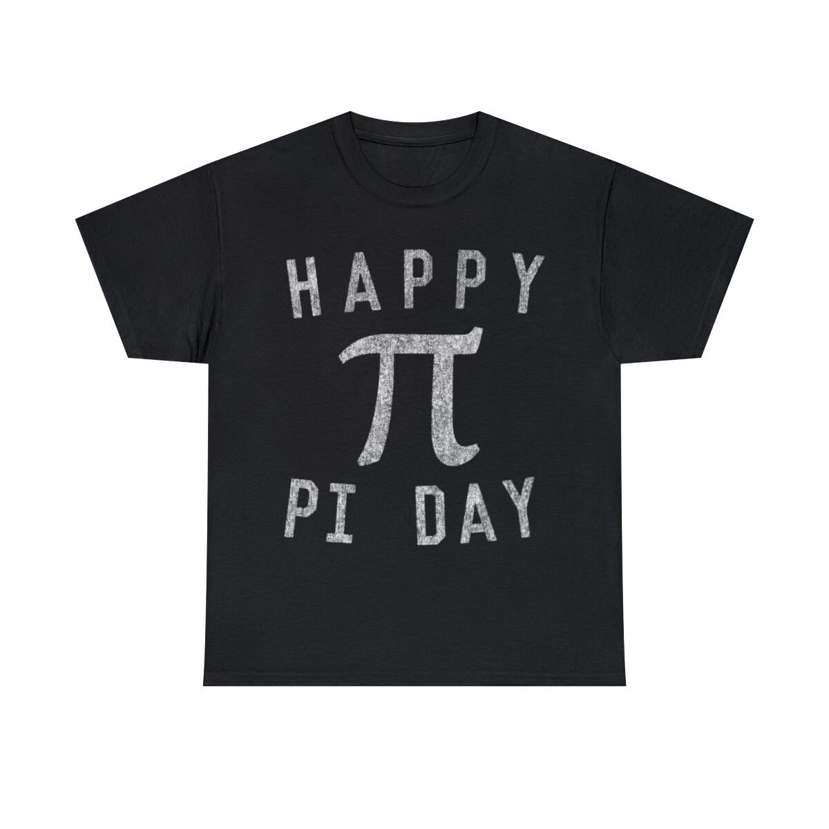 Happy Pi Day Graphic Tee Shirt, S-5XL M