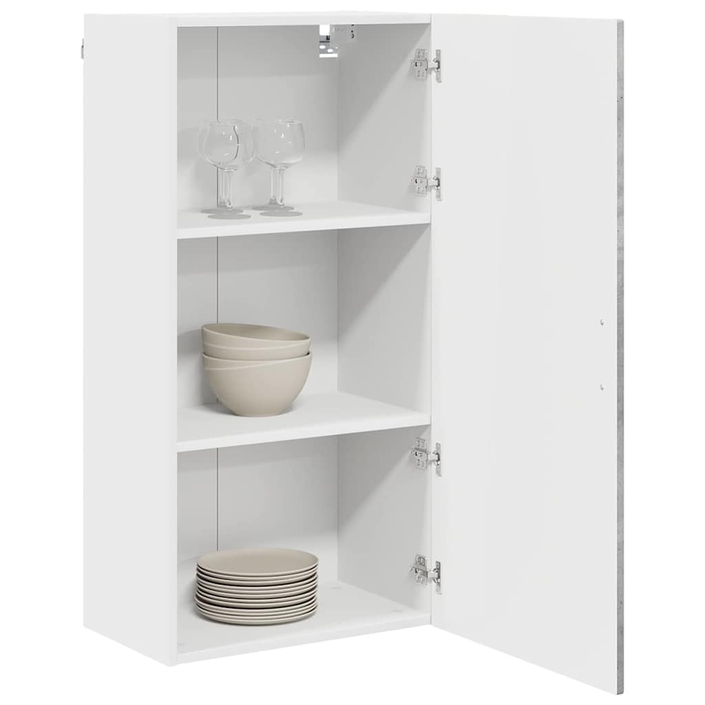 Wall Cabinet PORTO Concrete Grey 50 x 31 x 100 cm Engineered Wood