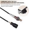 Oxygen O2 Sensor Upstream for Mazda 3 2006-2012 | for Mazda 3 Sport 2009-2010, for Mazda 5 2008-2010, Replace 234-5015, 2345015, 25025029 1PC