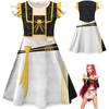 Kpop Demon Hunters Cosplay Girl Dress With Milk Silk Fabric For Summer Kids Dress Up