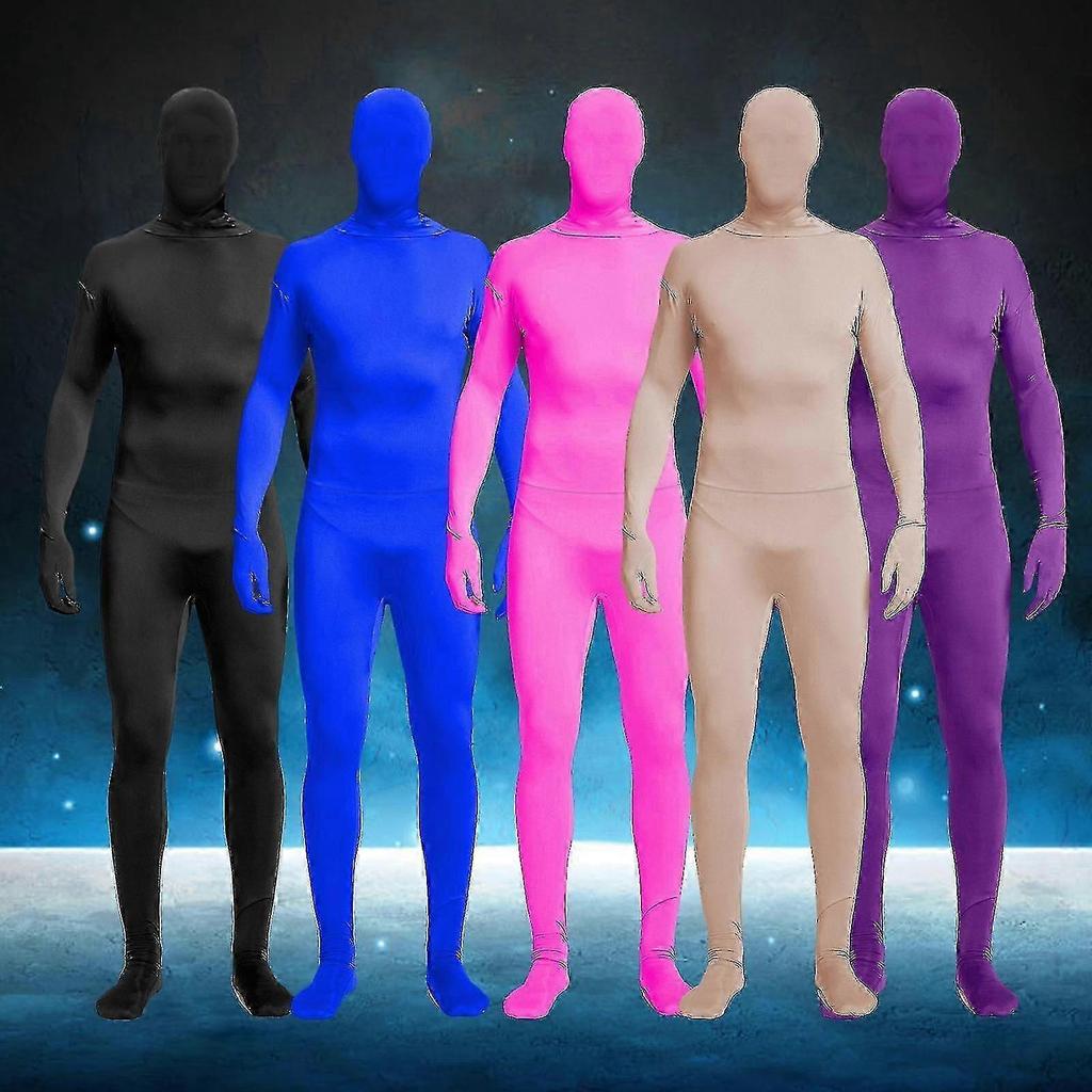 Adult Morph Costume Mens Womens Spandex Body Suit Skin Jumpsuit 25-26