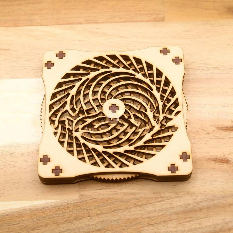 Untersetzer für Getränke Saugfähige Sets Geflochtene Untersetzer Holzuntersetzer für den Couchtisch Einweihungsgeschenk für Bauernhaus Heimdeko