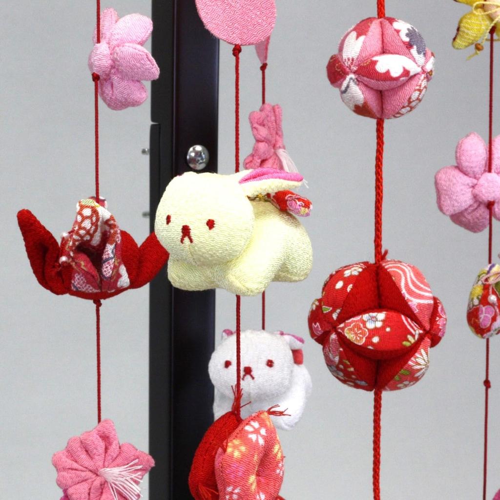 Stylish Hanging Hina Rare Medium 90cm with Display Stand Doll, Nadeshiko, Size, S02, Tall,